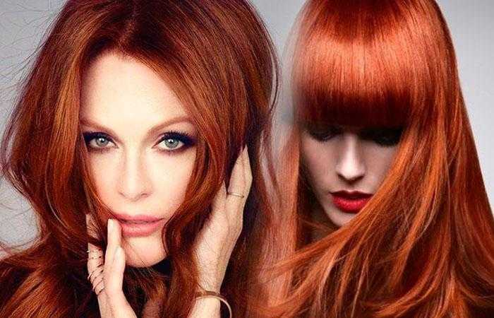 Рыжий цвет волос: оттенки, окрашивание и уход | modna pricha