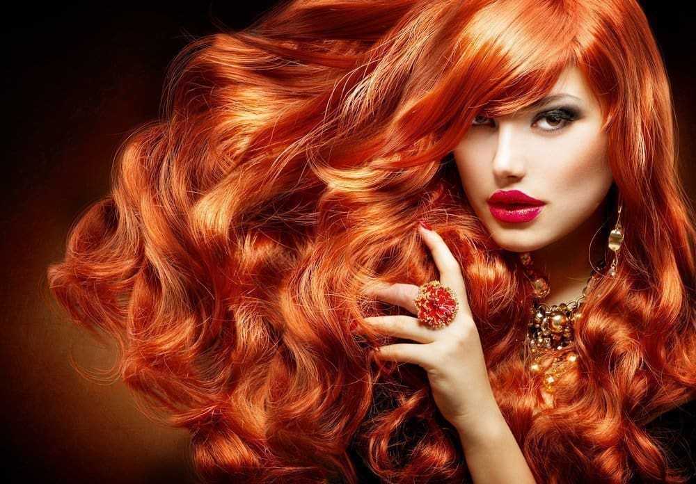 Оттенки рыжего цвета волос (55 фото)