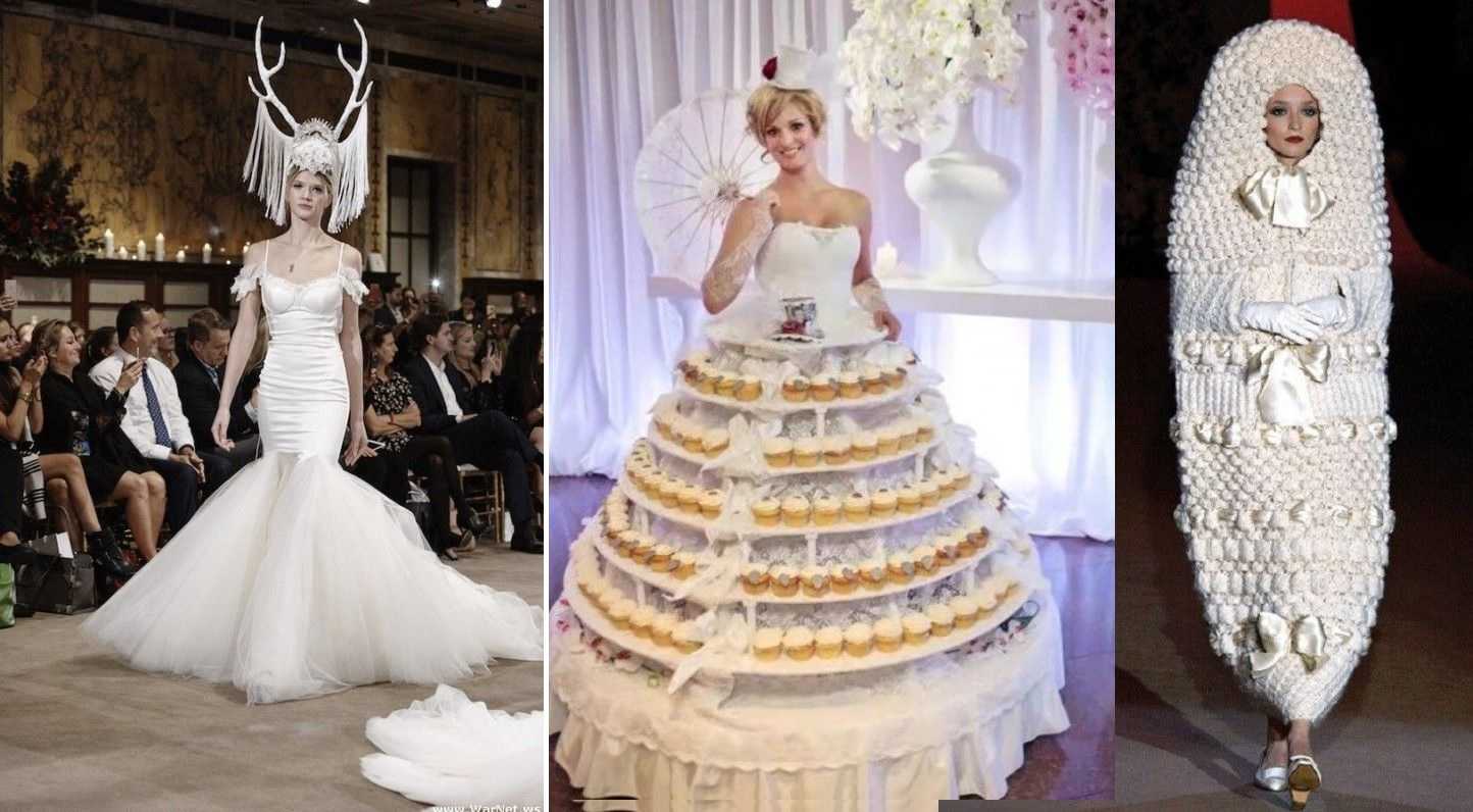 Какие свадебные наряды выбрали для себя российские звездные невесты в 2019 году