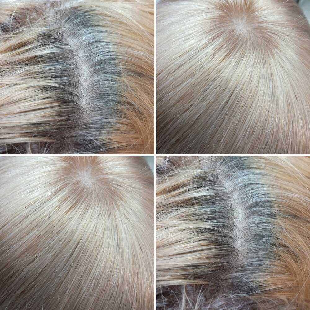 Окрашивание волос с сединой: особенности, нюансы, техники, краска