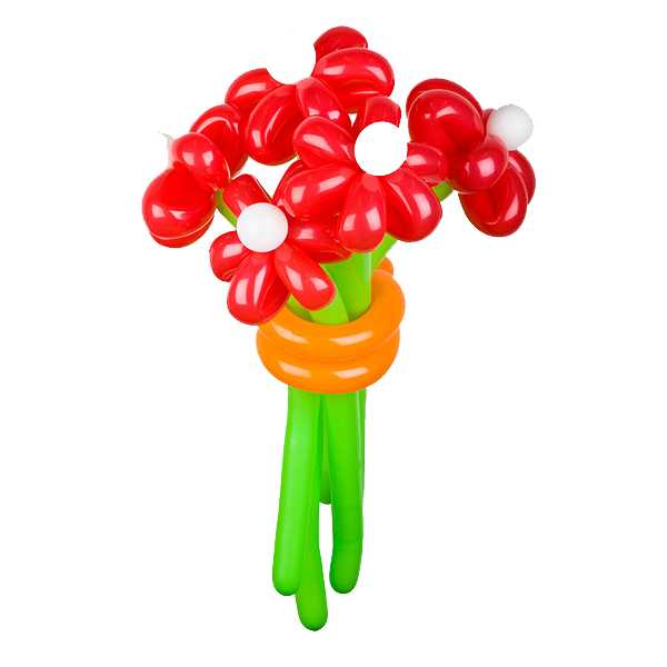 Цветы из шаров: рекомендации по моделированию из шдм, пошаговые инструкции поделок