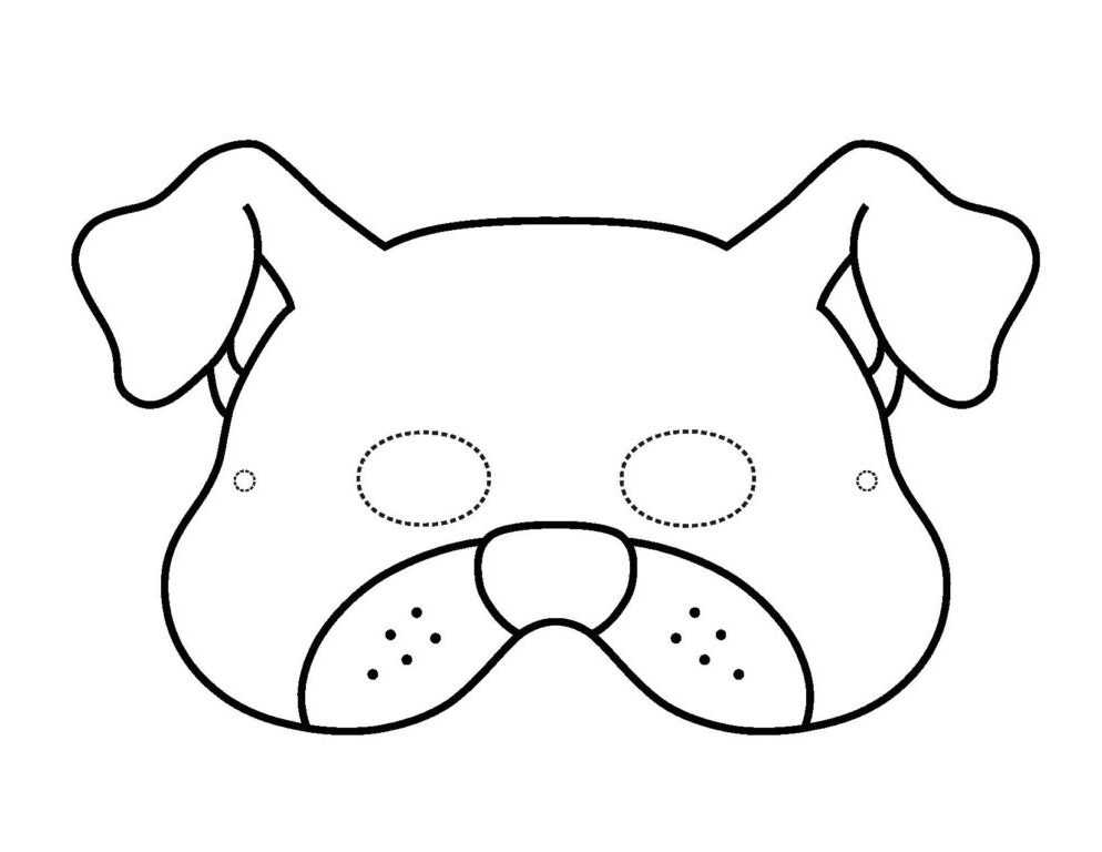 Оригинальный костюм собаки для мальчика и девочки своими руками Как сделать маску собаки для ребенка из бумаги, ткани Мастер-классы со схемами, выкройками и шаблонами новогодних масок собаки