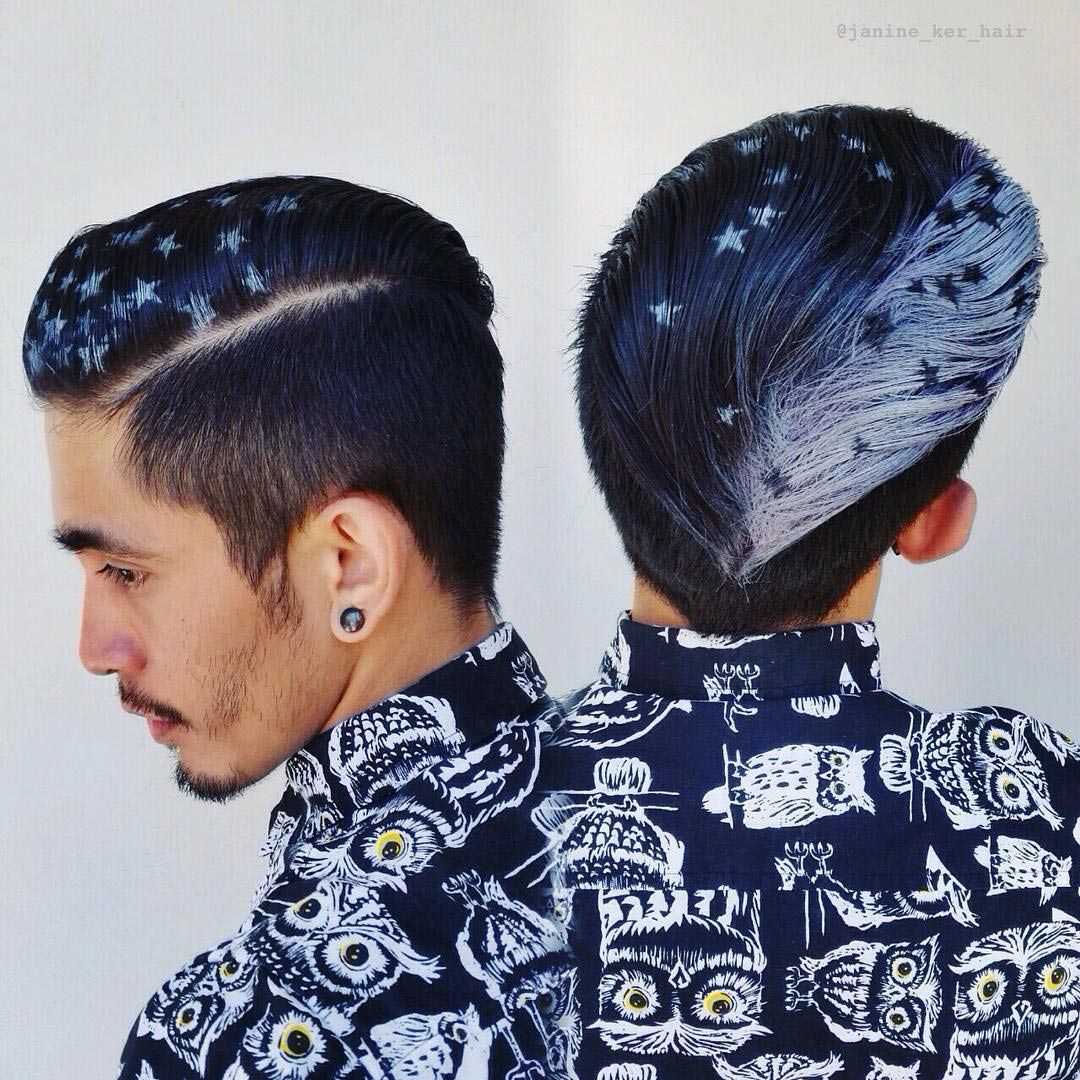 Мужские стрижки с рисунком (hair tattoo) - mr.kg барбершоп