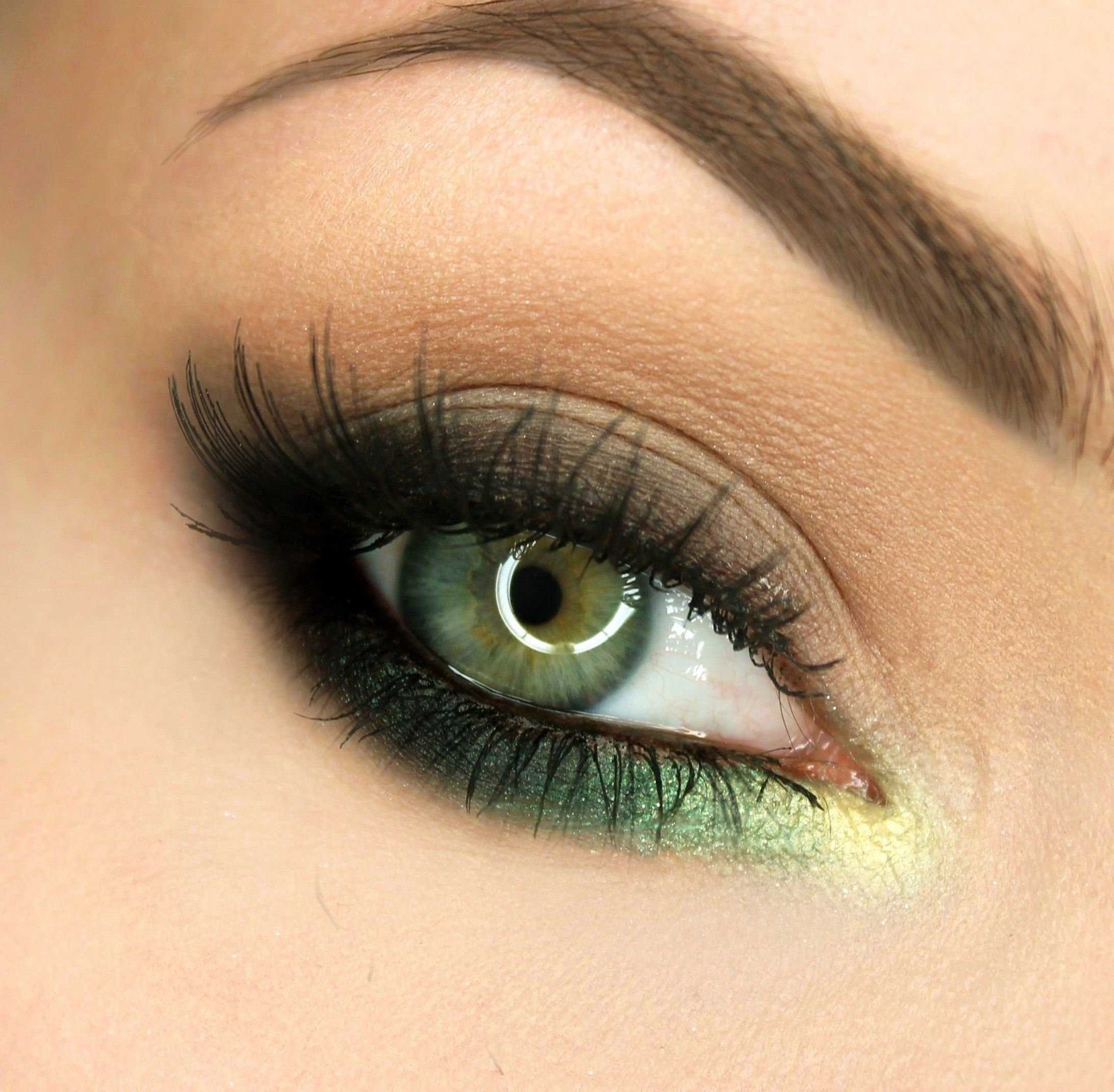 Цвет волос для зеленых глаз: правила выбора оттенков краски, теней