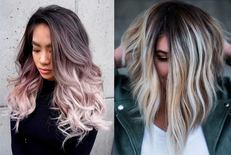 Модное окрашивание волос 2021 на средние волосы блонд | im girl