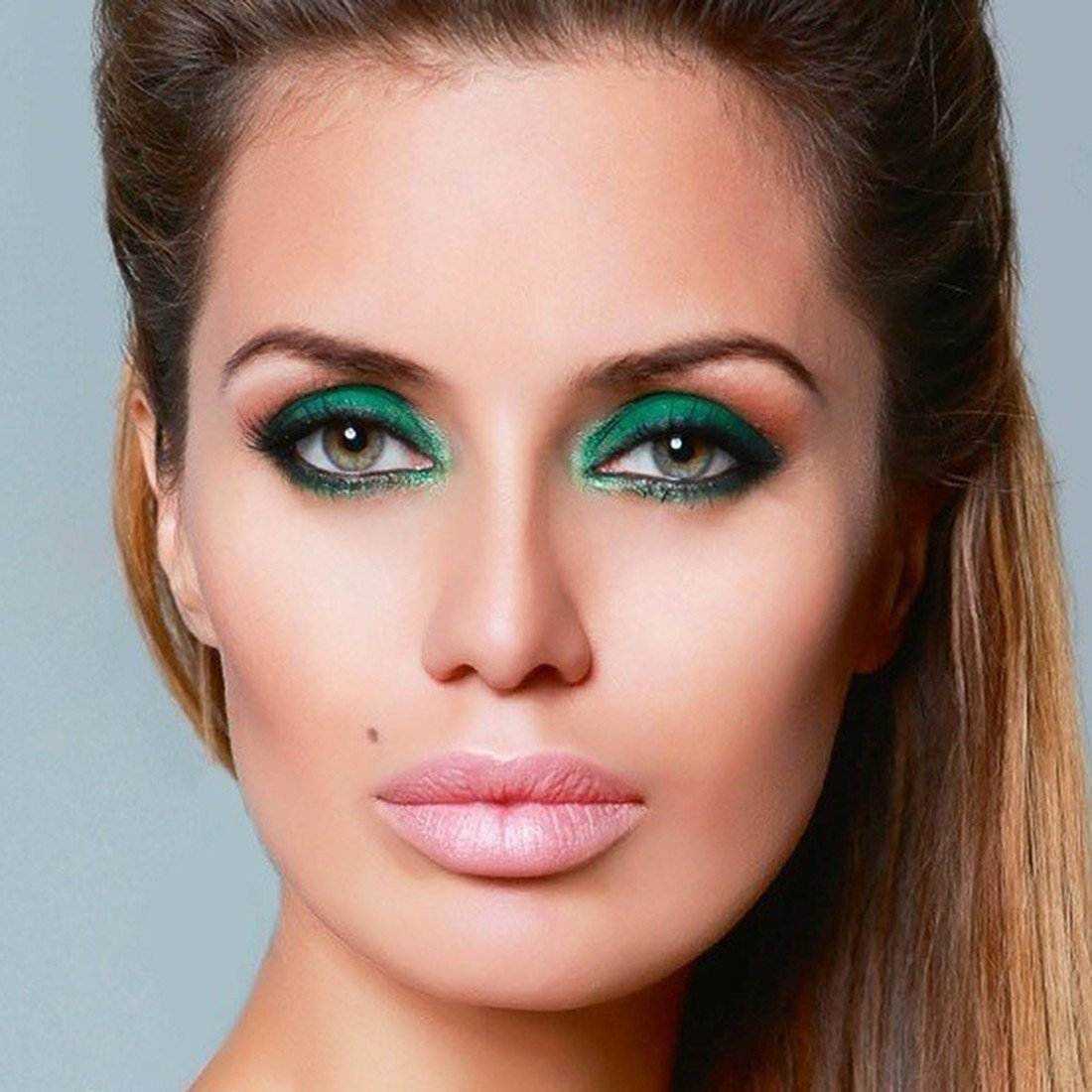 Макияж для зеленых глаз: тушь, тени, стрелки, фото - автор екатерина данилова - журнал женское мнение