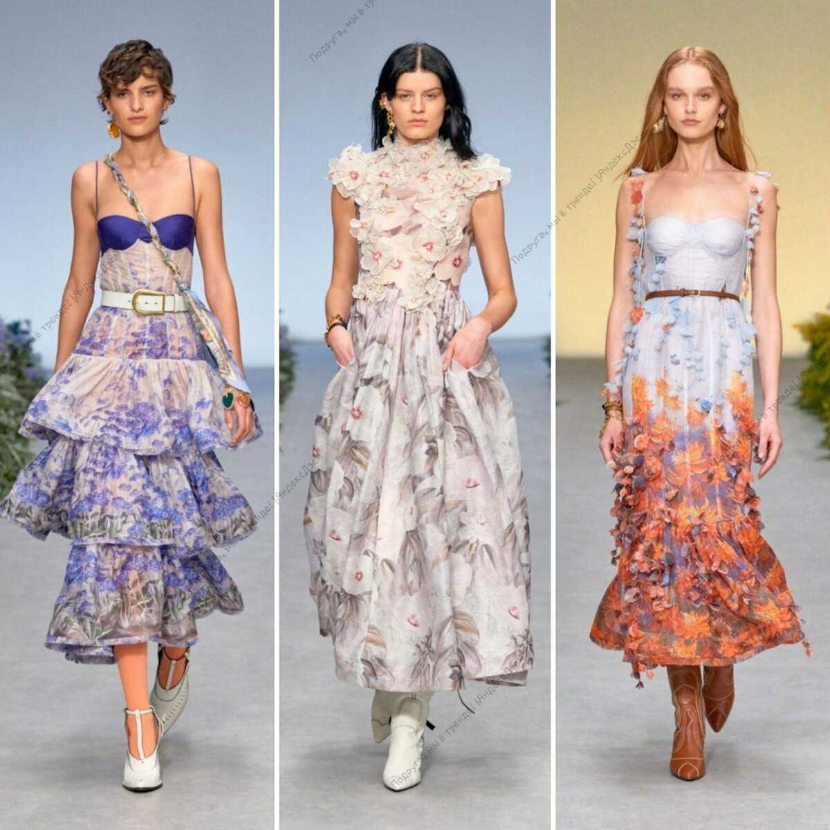 Платья весна-лето 2022: модные цвета и фасоны, фото стильных луков