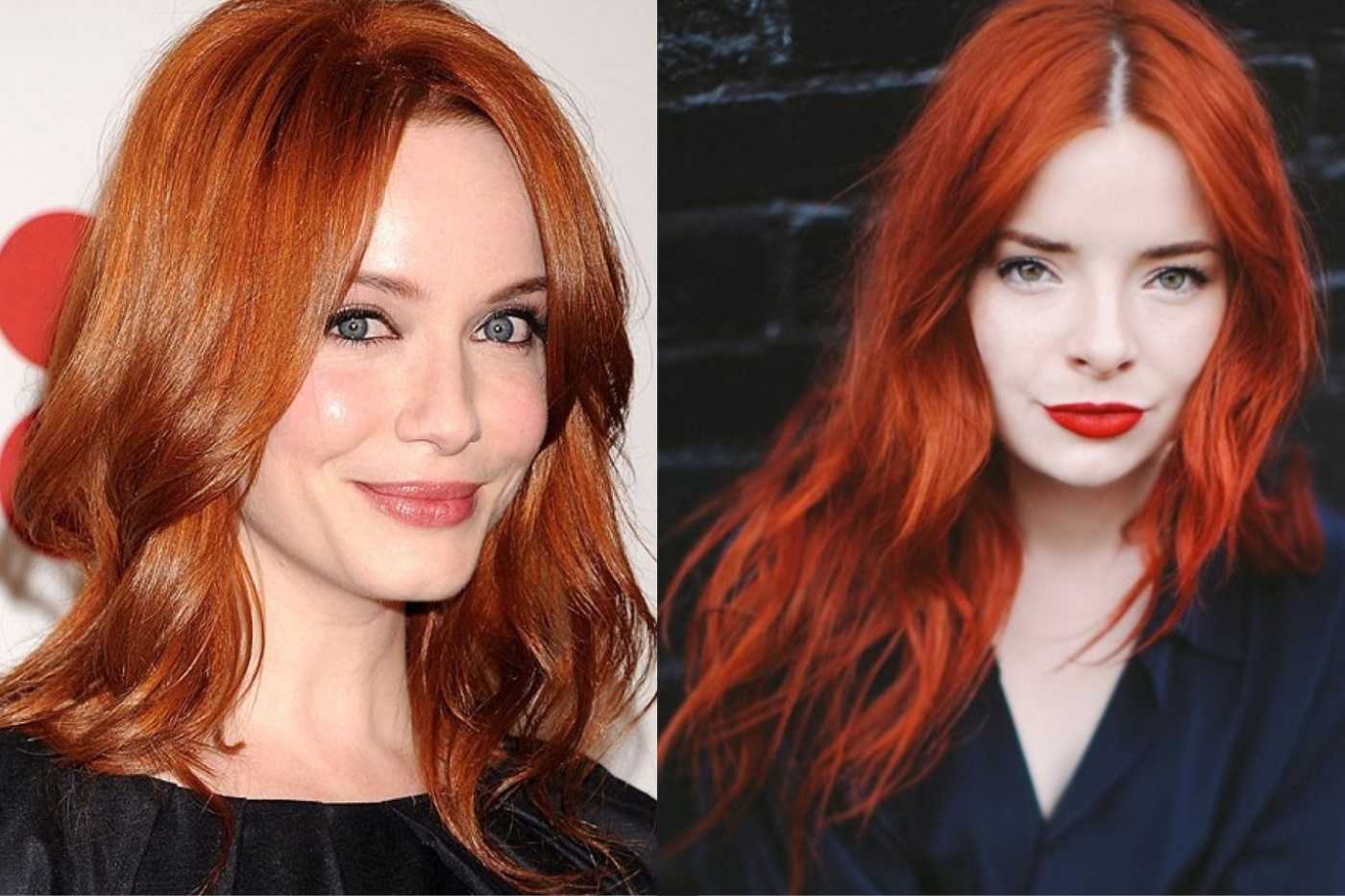 Рыжий цвет волос: темный, светлый, каштановый
