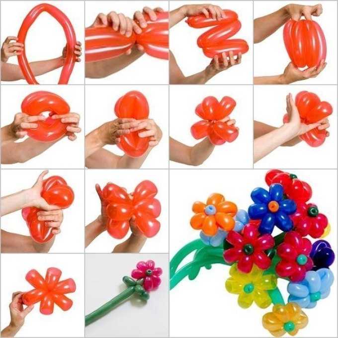 Поделки из шариков: как сделать простые и интересные фигурки из шаров (видео + 120 фото)