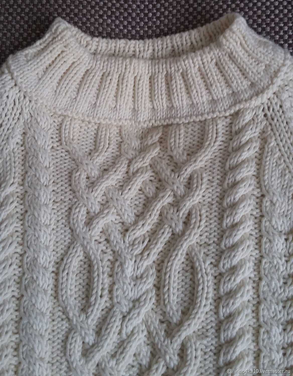 167+ схем свитера спицами с описание вязания