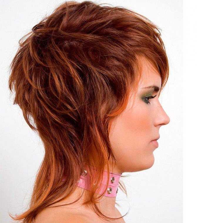 Стрижка «аврора» на волосы средней длины для женщин старше 40 лет