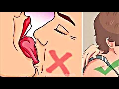 Правильная техника поцелуев с языком